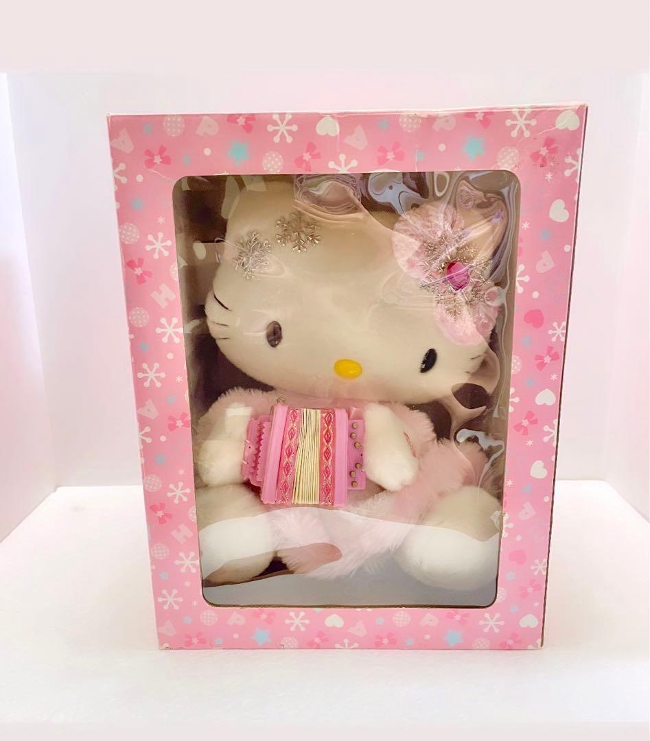 ハローキティ　アコーディオン　人形　ぬいぐるみ　レトロ　希少　エンジェル