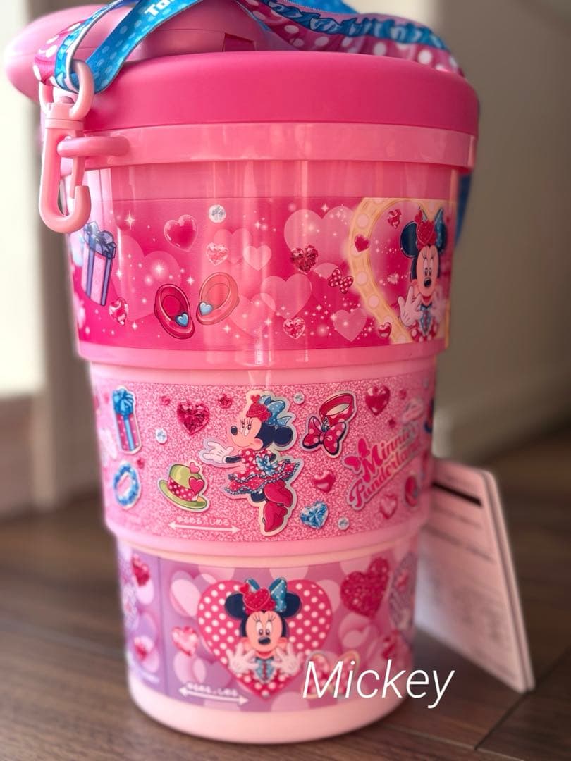 ミニーのファンダーランド　パルパルーザ　ポップコーンバケット　ミニパル