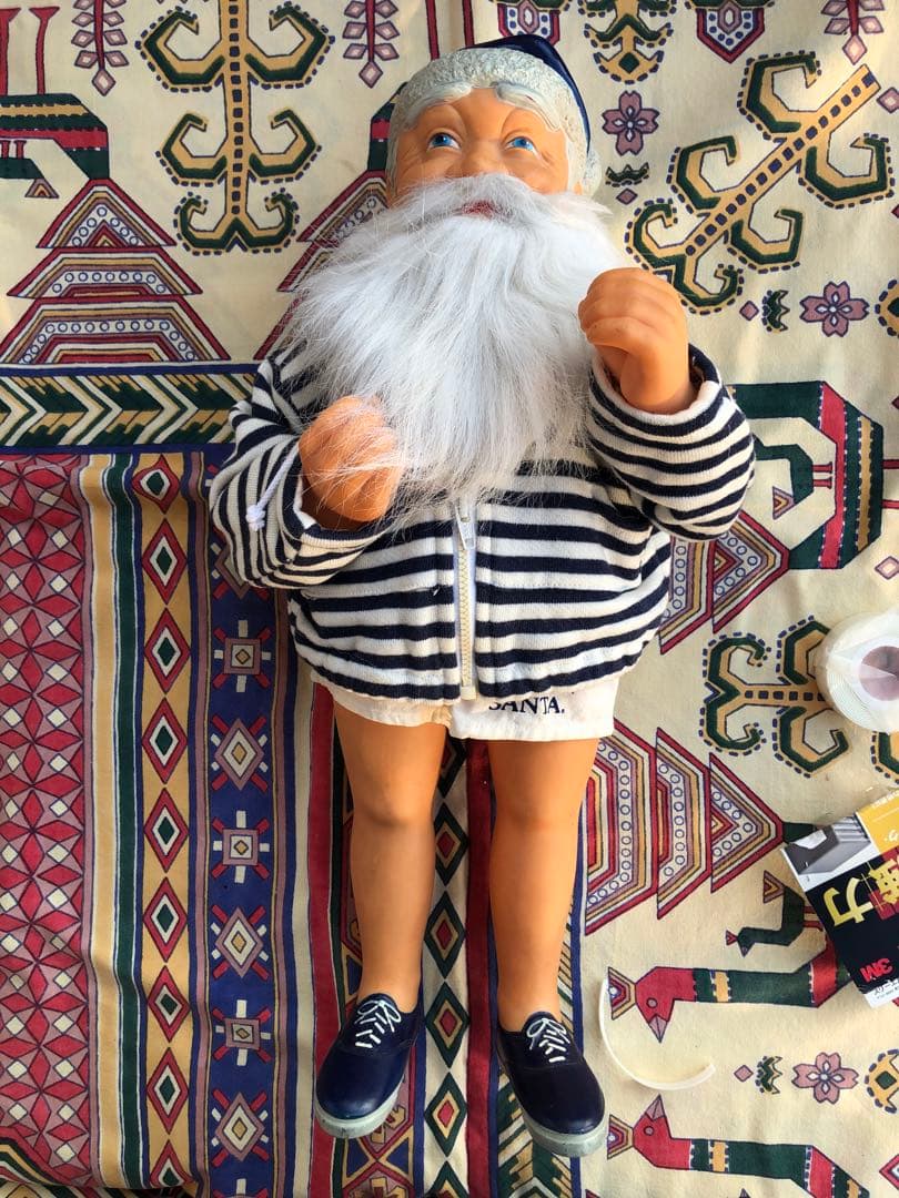 チ*ー様 キャプテンサンタ ドール 人形 当時物 ビンテージ　昭和レトロ　非売品