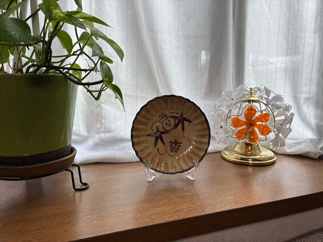 北大路魯山人 絵瀬戸 葡萄文 皿 小皿