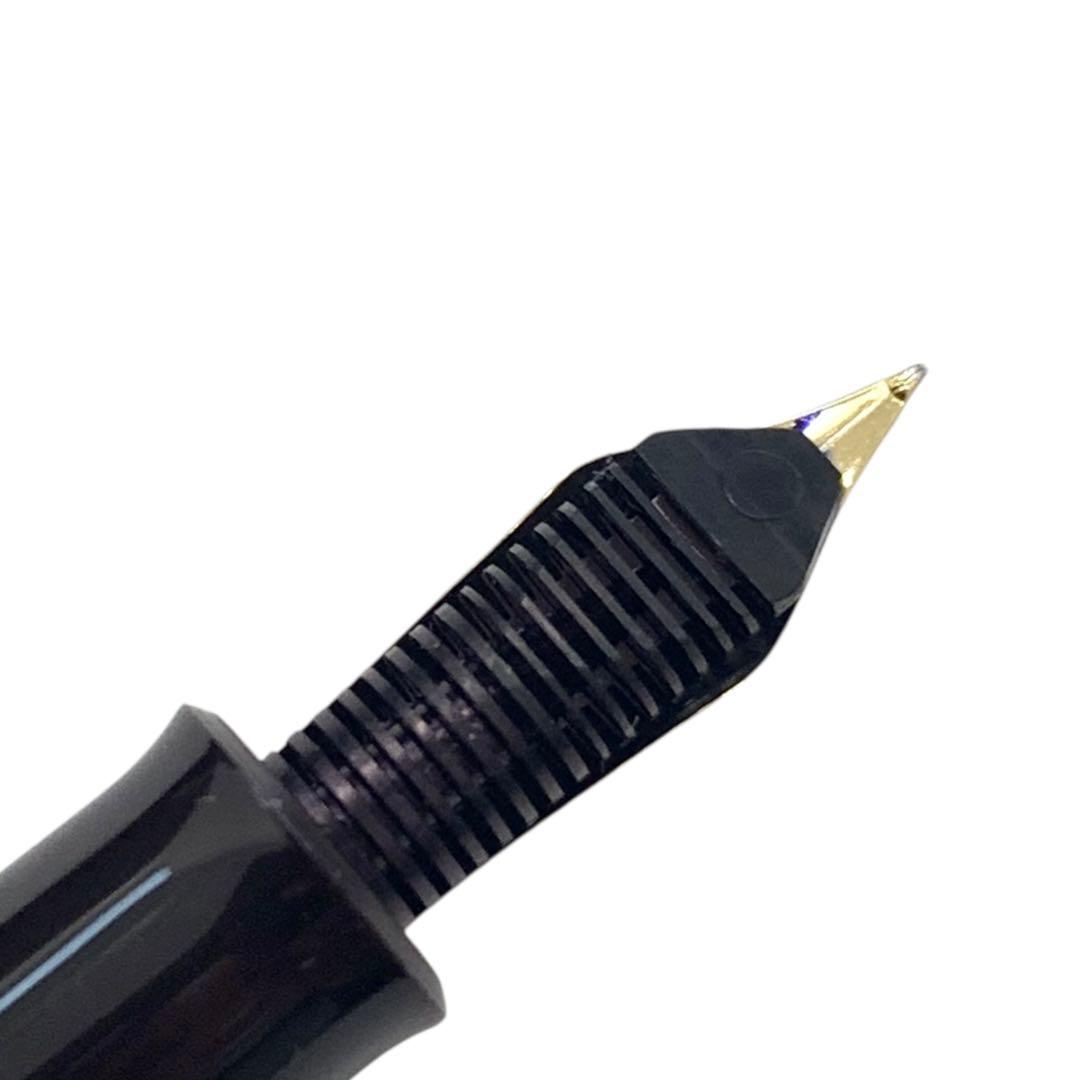 ペリカン スーベレーン M400 14C 585 ペン先 茶縞 万年筆