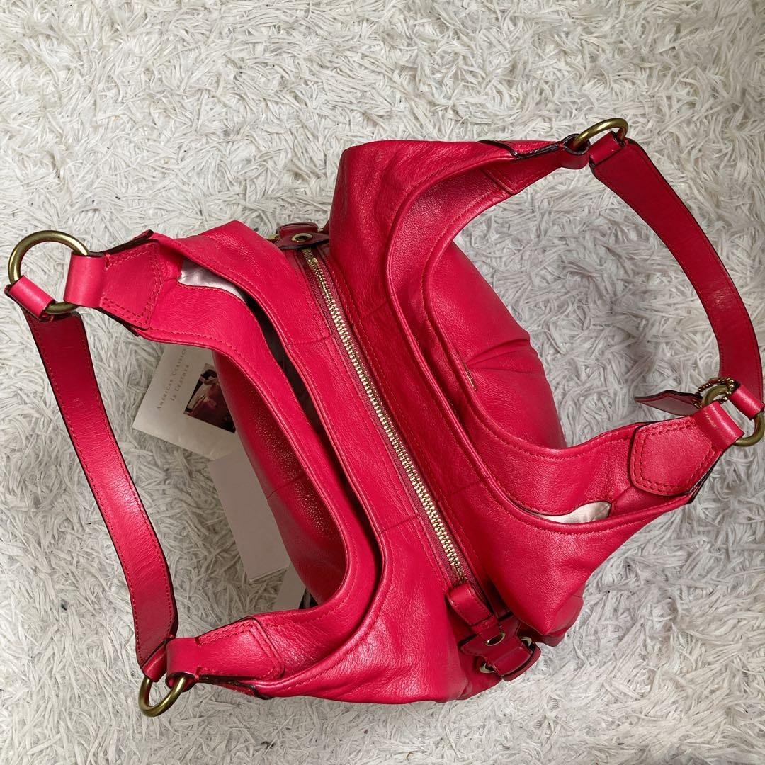 未使用保管品 coach vintage archive old hobo