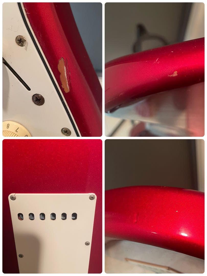 ヴィンテージ品 Fender フェンダー ストラトキャスター レッド エレキ