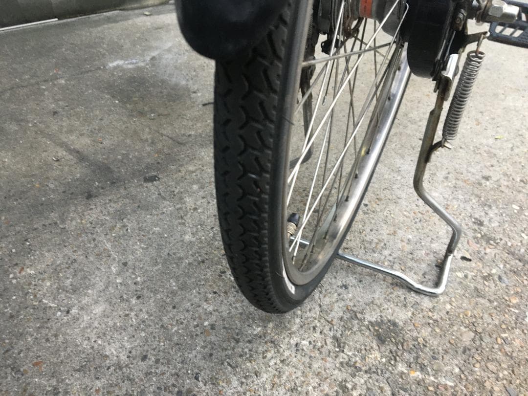 地域限定送料無料　ビビ　DX　13,2AH　24インチ　濃茶　神戸市　電動自転車