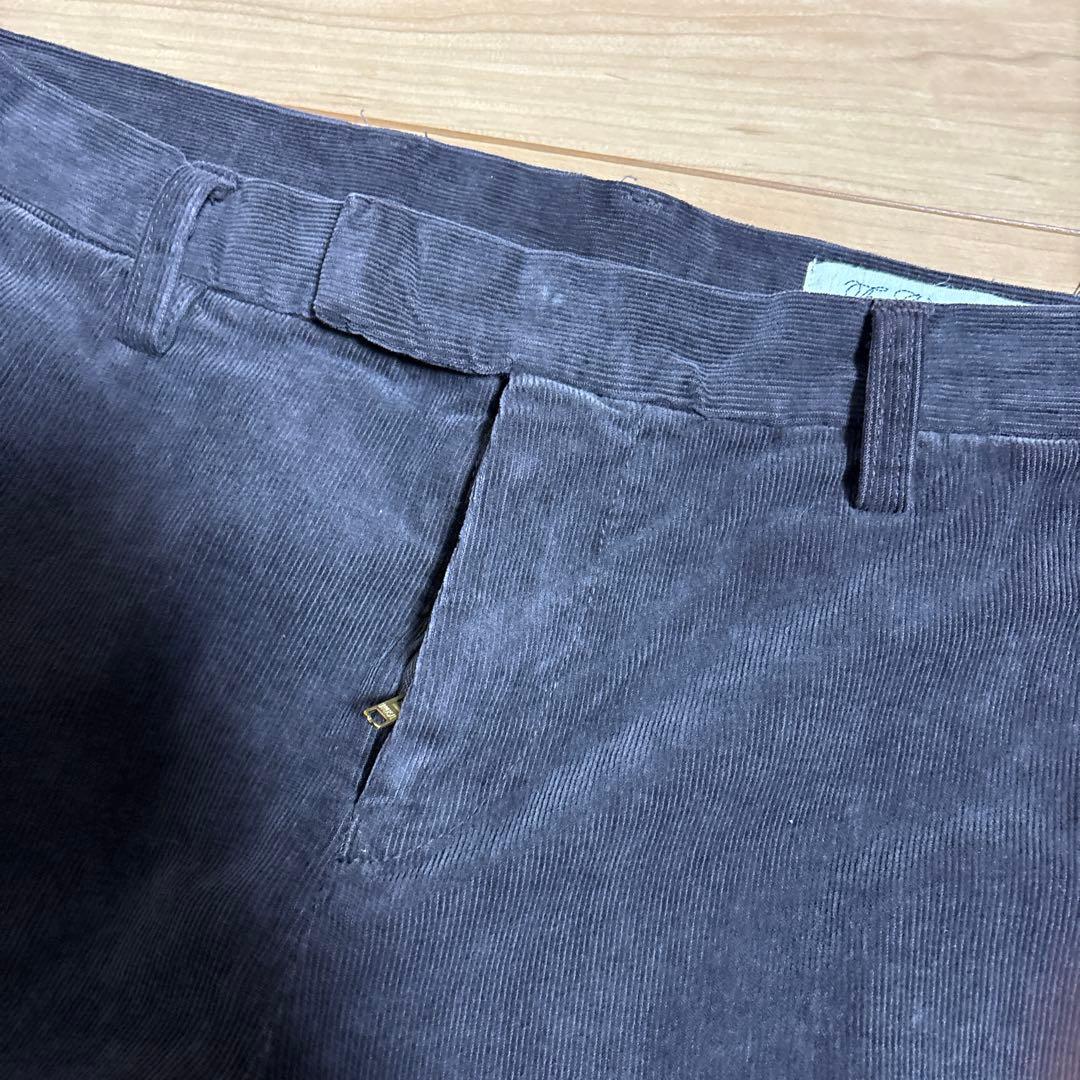 REMI RELIEF コーデュロイパンツ ダークブラウン