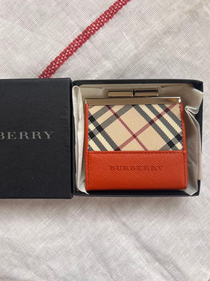 美品　BURBERRY ノバチェック　ケース 美品