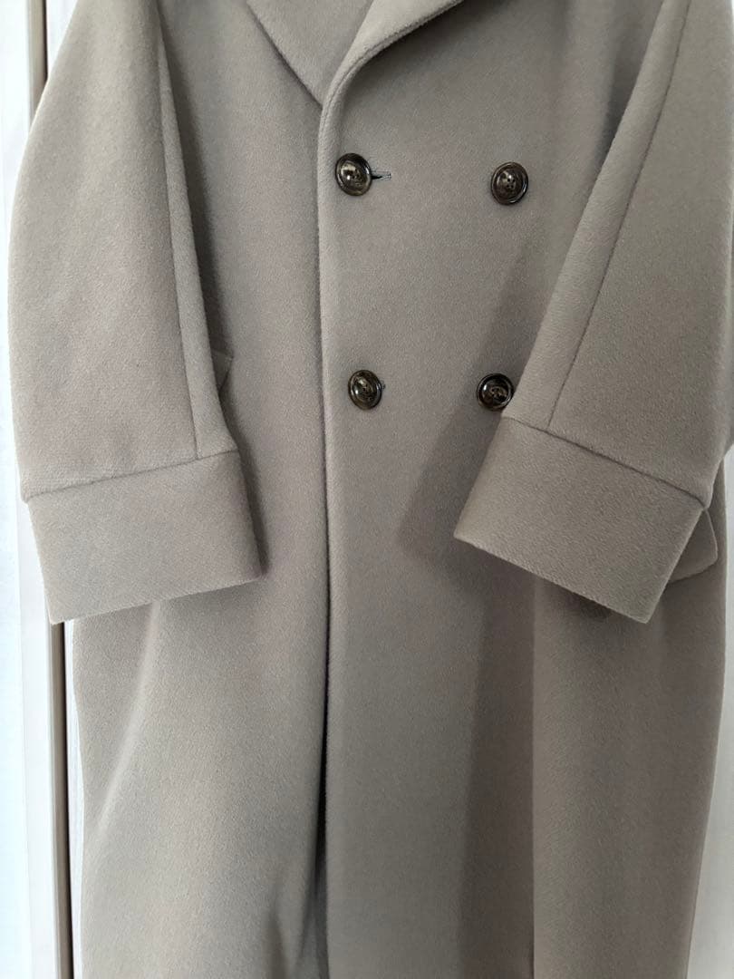 【美品】TICCA スピック&スパン別注 テントコート グレー ベージュ