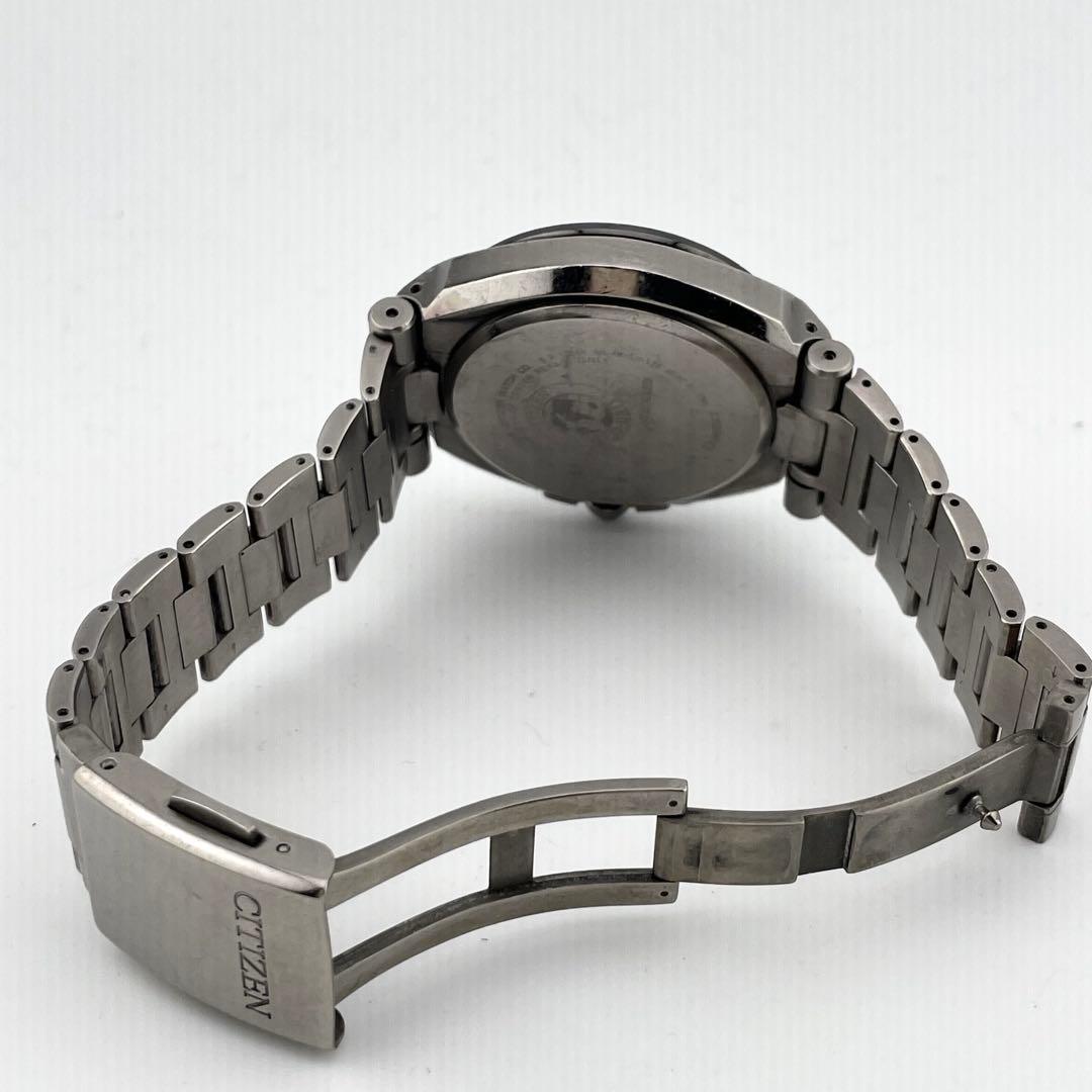 【稼働】シチズン　アテッサ　ダイレクトフライト　ワールドタイム　腕時計　メンズ