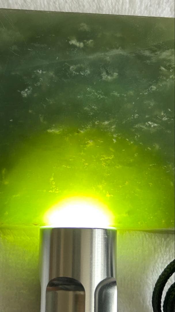 翡翠　延べ棒　約1,228g