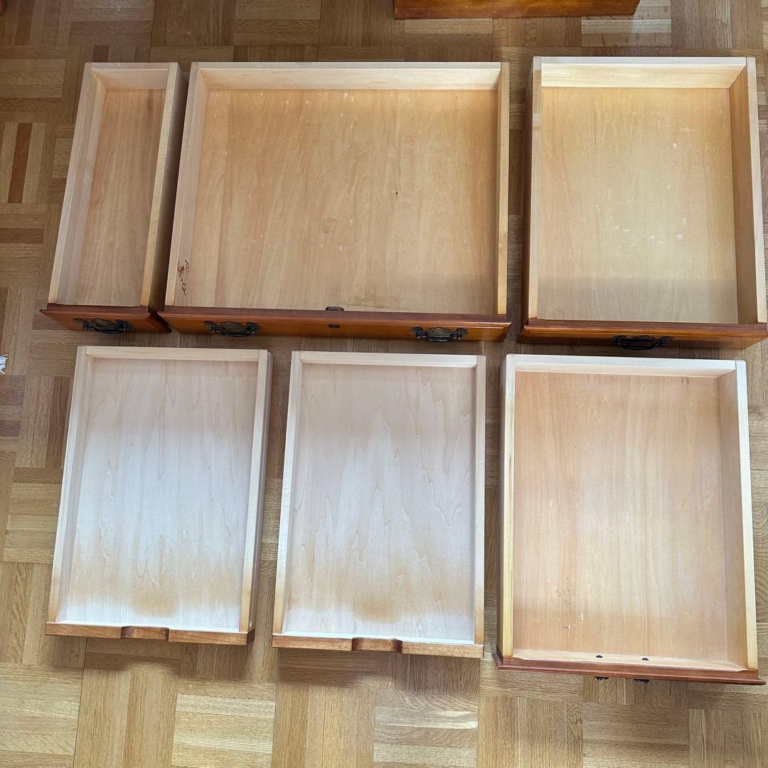 横浜クラシック家具ダニエル　樺桜片袖机