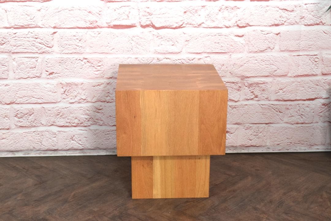 専用IDEE/イデー チェス サイド テーブル スクエアb ホワイトオーク