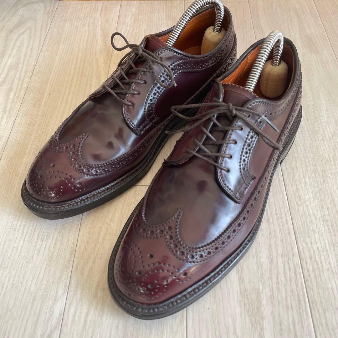 Alden オールデン 975 ロングウィング　コードバン　バーガンディ　6.5
