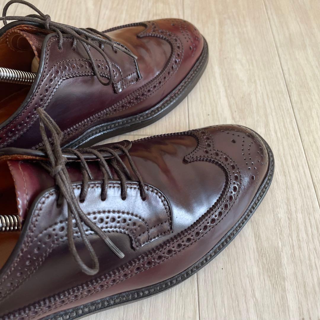 Alden オールデン 975 ロングウィング　コードバン　バーガンディ　6.5