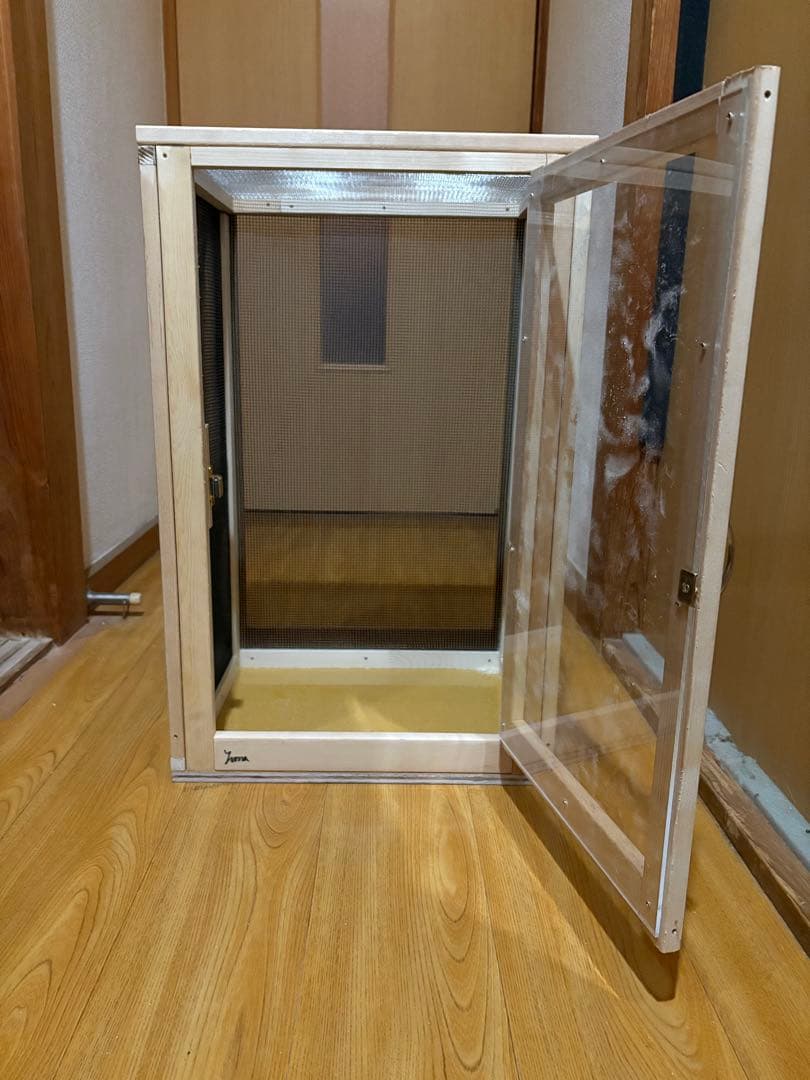 爬虫類ケージ　幅40×奥30×高60 カメレオン　ペット　ケージ　飼育　メッシュ