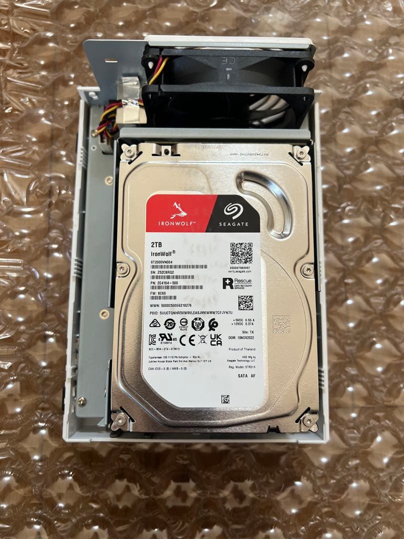 Synology DS220j HDD4TB搭載済