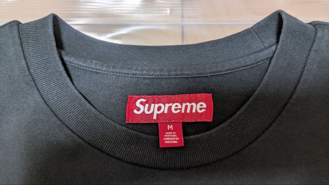 トップス Supreme Small Box L/S Tee Black M