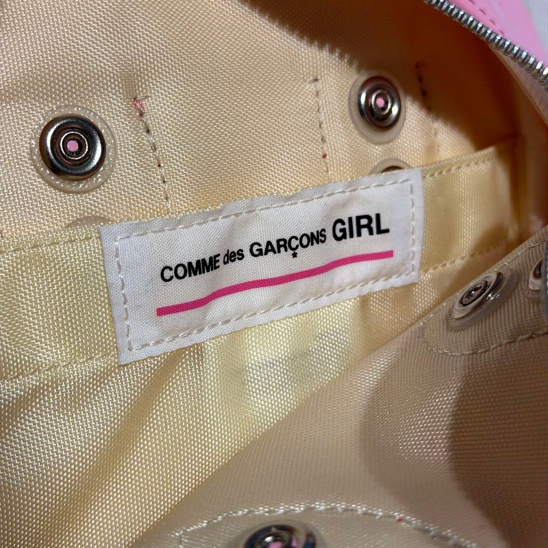 COMME des GARCONS GIRL エナメル ミニトート