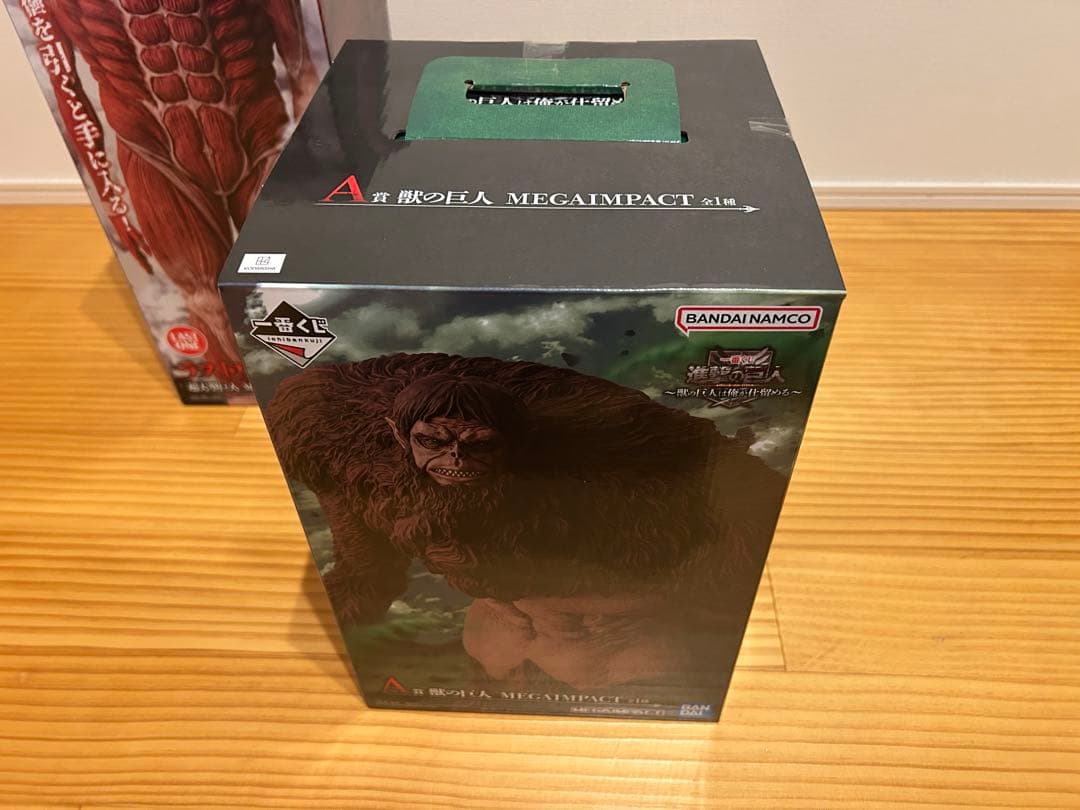 一番くじ 進撃の巨人 ～獣の巨人は俺が仕留める～A賞、B賞、ラストワン賞　38点