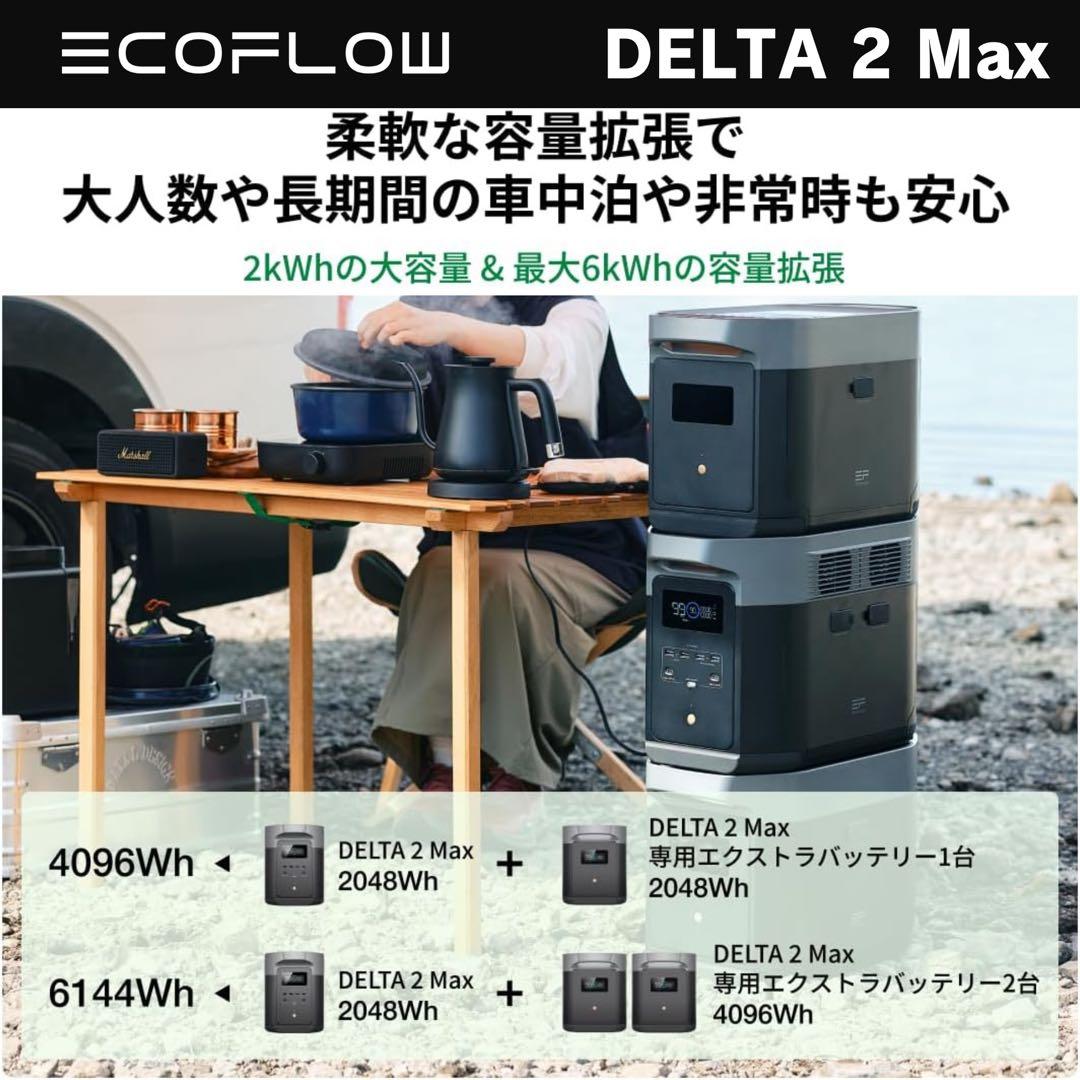 【新品未使用】Ecoflow DELTA 2 Max・純正 専用ケース