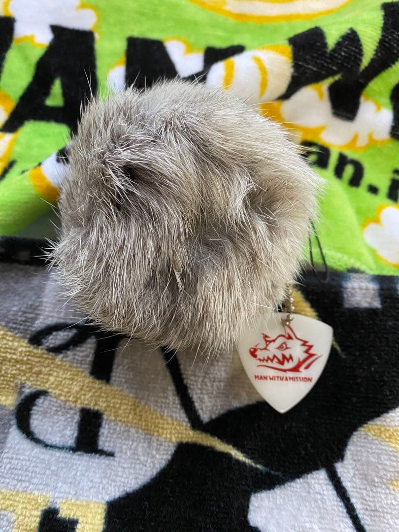 マンウィズ　毛玉キーホルダー