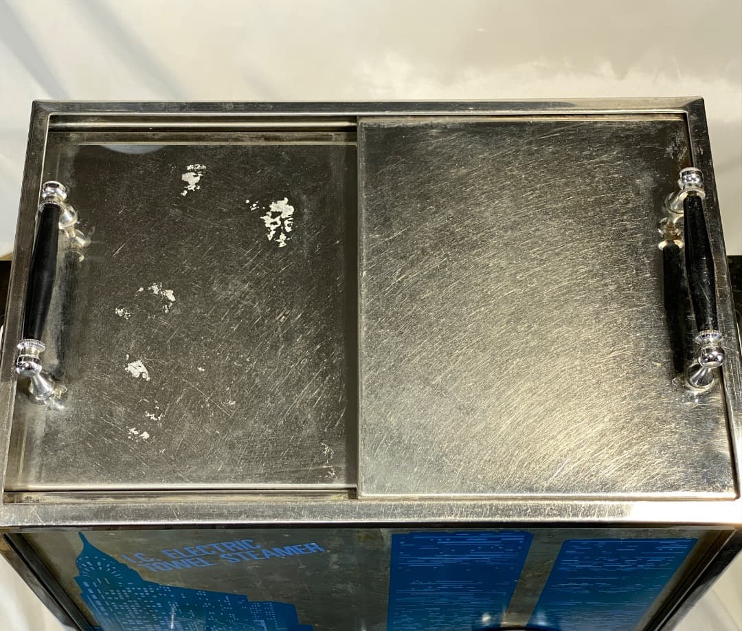 神*威様 【注意】外装、内部、汚れあり ヤスター製 タオルスチーマー 早沸式