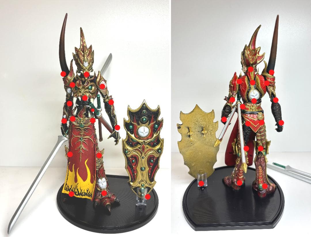 可動改造: マクファーレン マンダリン フィギュア