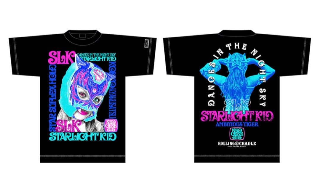 スターライトキッド×ROLLING CRADLE コラボTシャツXL スターダム