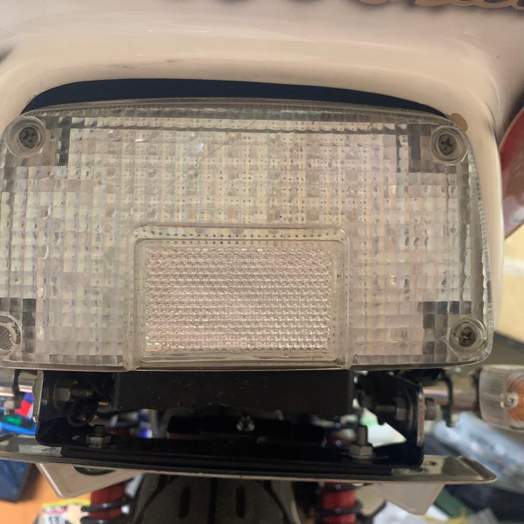 GSXーE ゴキ…クリアテールレンズ当時物　流星ライト付き