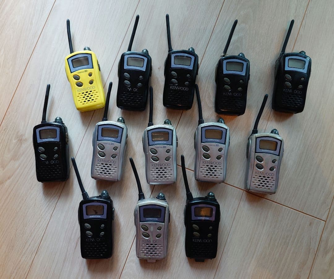 【ジャンク品】 KENWOOD トランシーバー 13台セット UBZ-LJ20