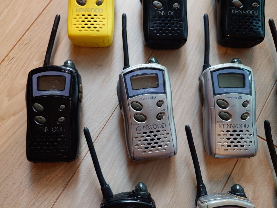 【ジャンク品】 KENWOOD トランシーバー 13台セット UBZ-LJ20