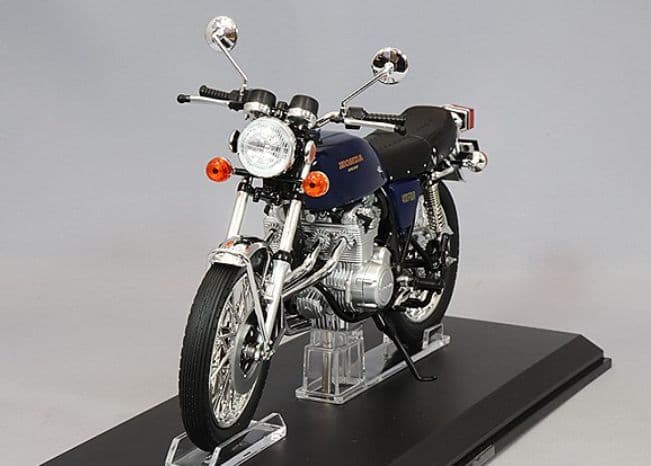 アオシマ スカイネット 1/12 ホンダ CB400FOUR バーニッシュブルー