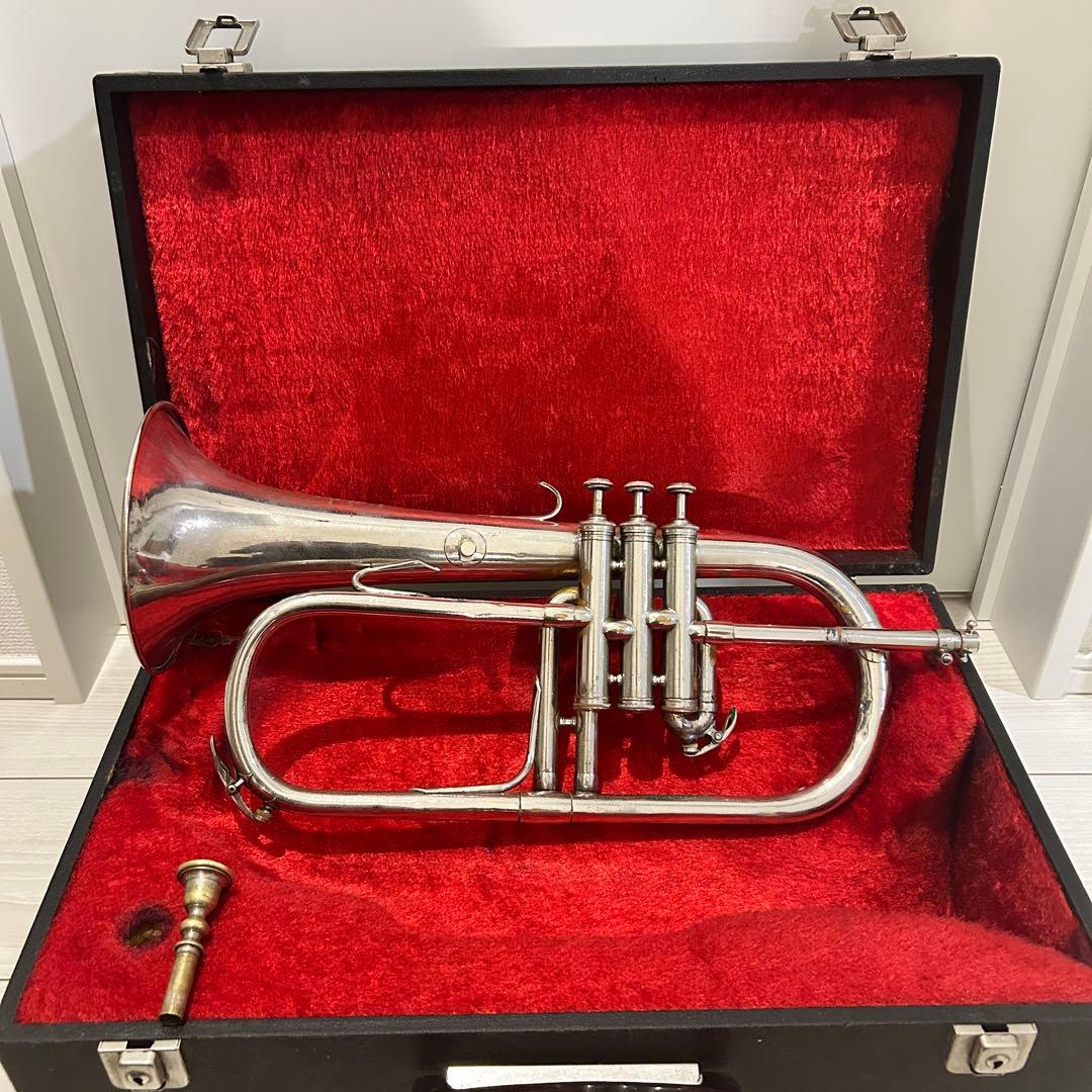 【希少】ケノン　フリューゲルホルン　オールドケノン　フランス製