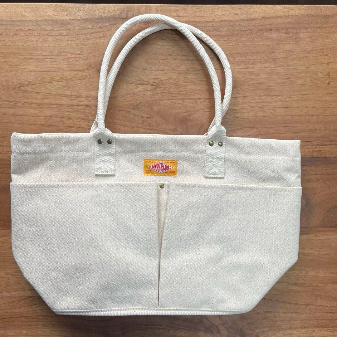マンウィズ　キャンバスビッグトート