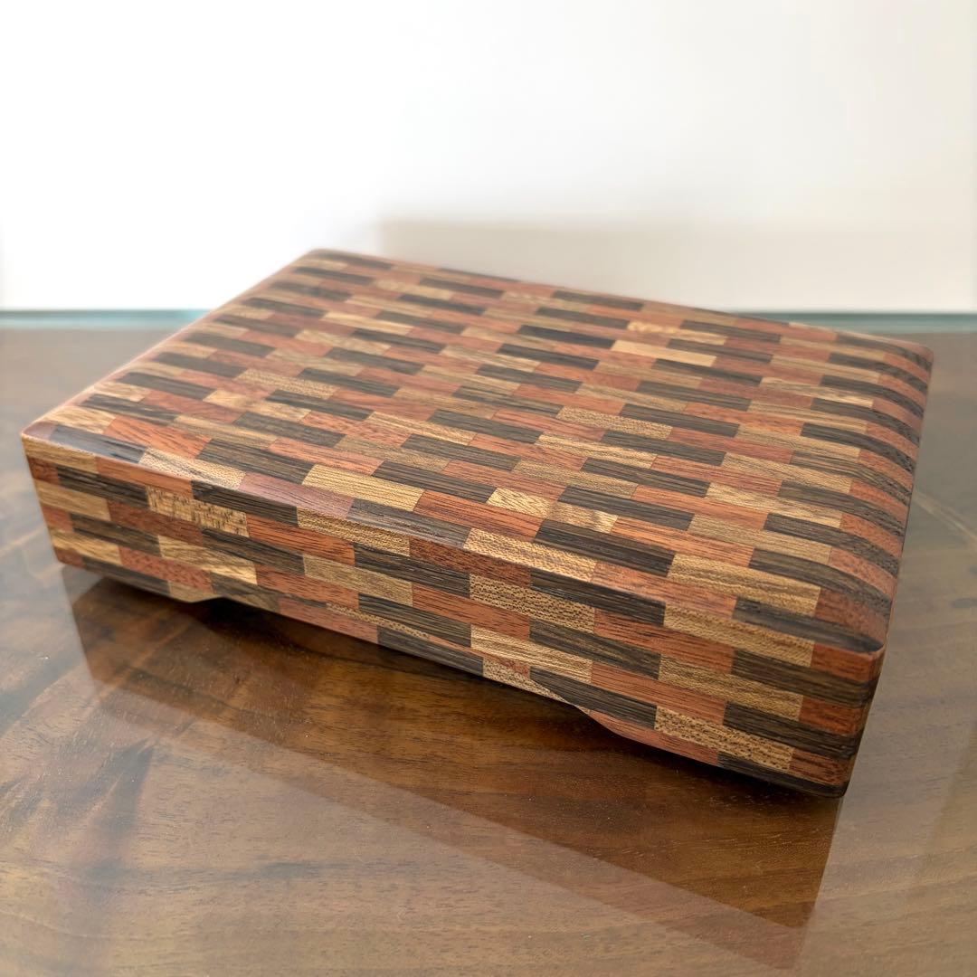 伝統工芸 寄木細工　箱 / ボックス 総無垢