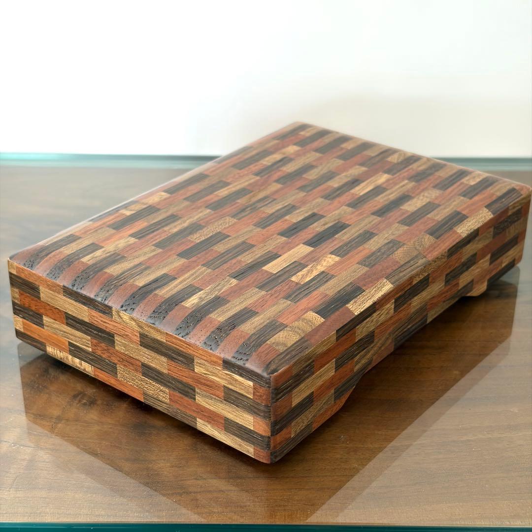 伝統工芸 寄木細工　箱 / ボックス 総無垢