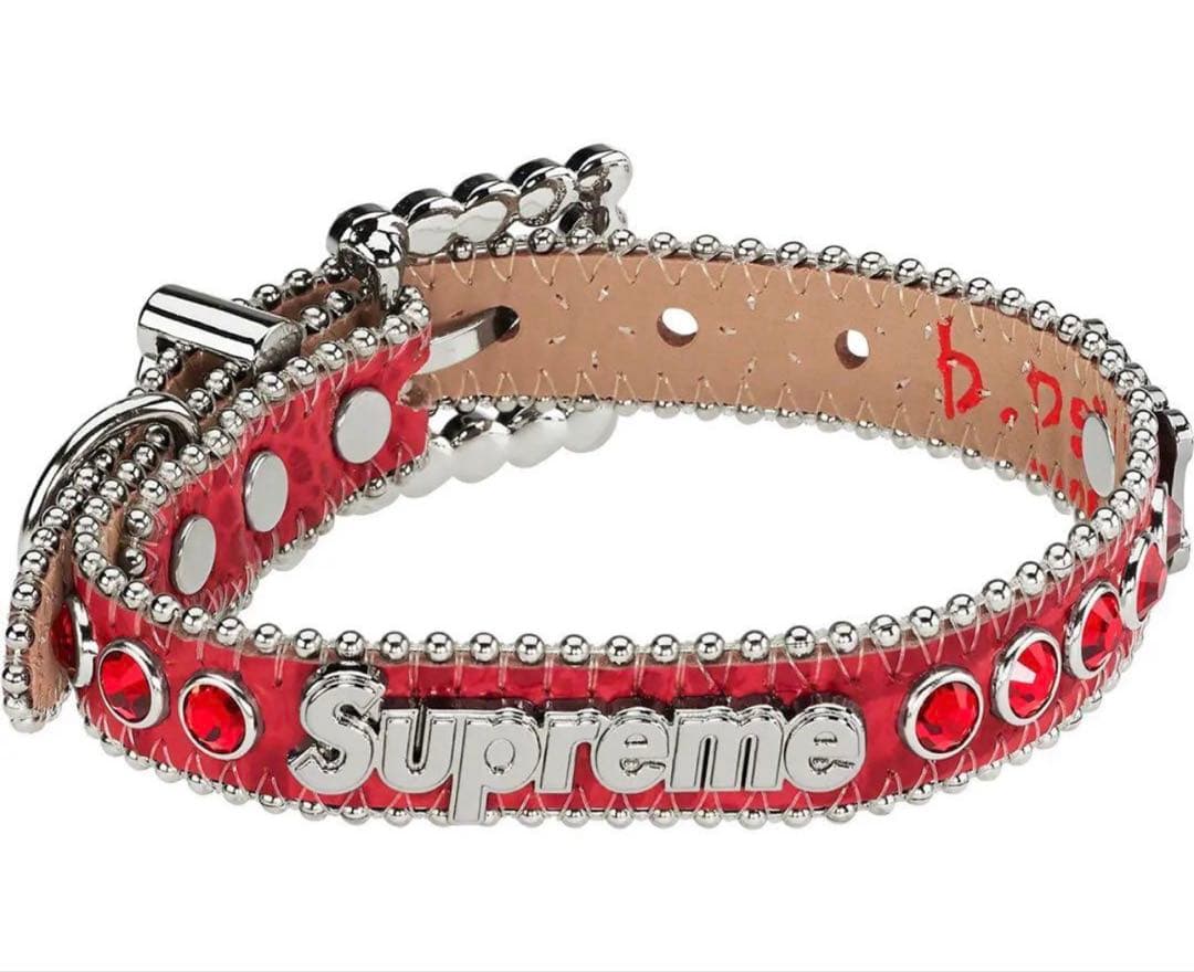 首輪・ハーネス・リード Supreme / B.B. Simon Studded Dog collar