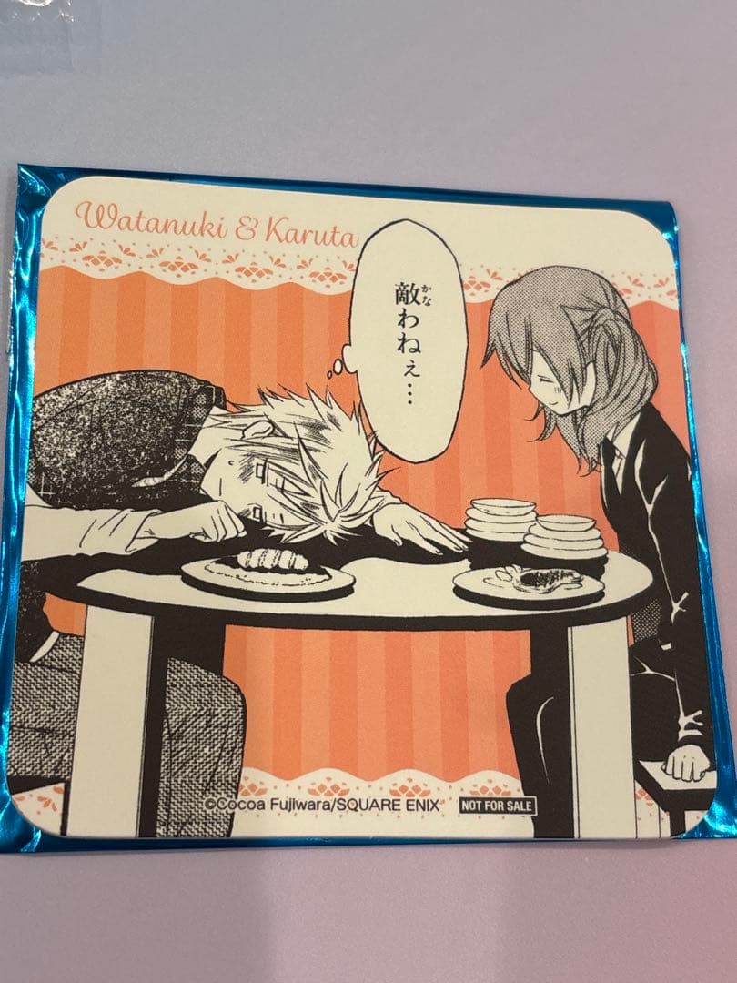 妖狐×僕SS 藤原ここあ コラボカフェ 大阪限定 後半 コースター 渡狸＆カルタ