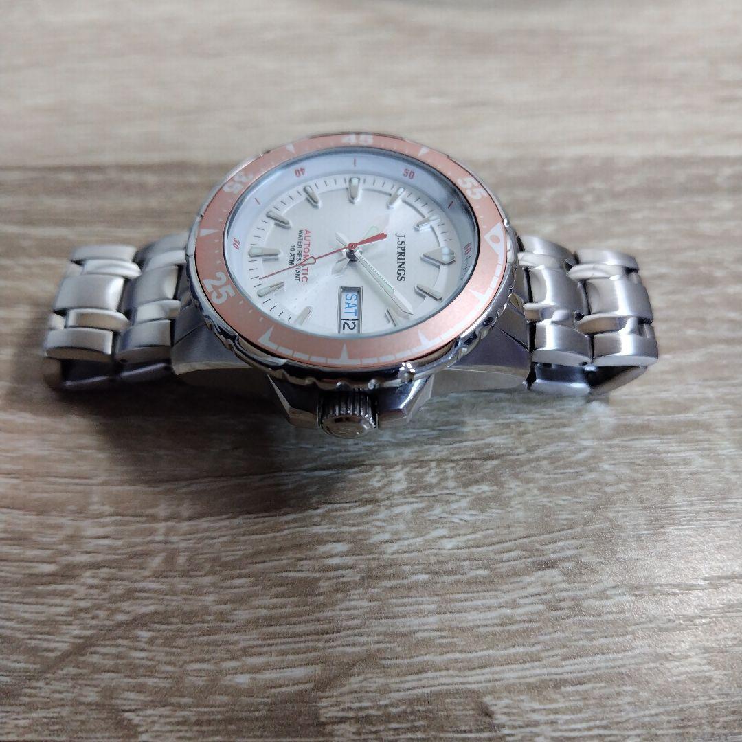 本日限り　Seikoグループ J-Springs ダイバー風 自動巻