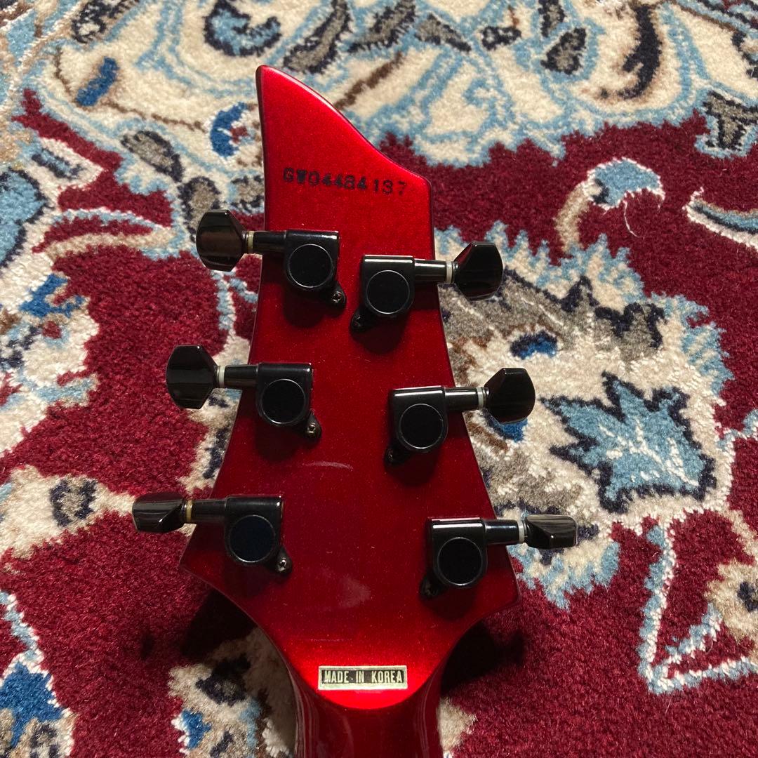 【レア美品】GrassRoots G-FR-56G レッド　セットネック