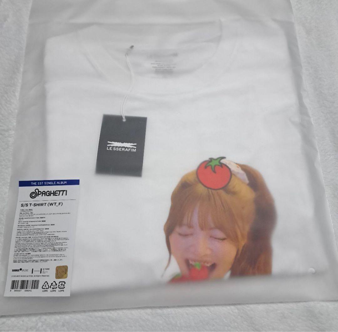 LE SSERAFIM ルセラ ウンチェ　トマト　tシャツ