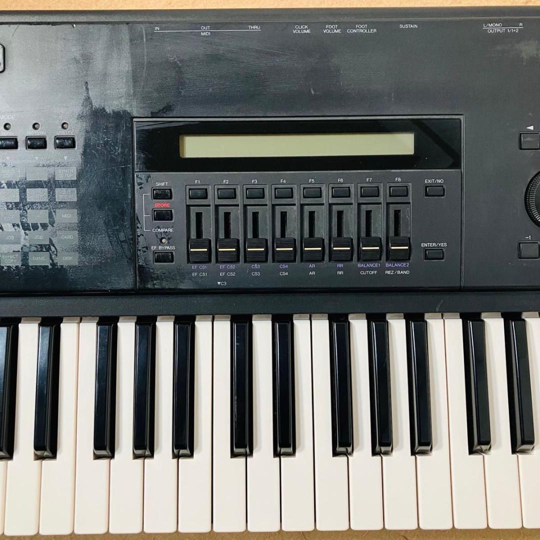 【希少】YAMAHA シンセサイザー SY85 ジャンク ヤマハ 61鍵盤