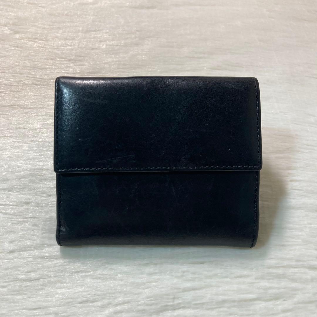 GUCCI グッチ　二つ折り　財布　レザー　ジャッキー　黒　折りたたみ　格安