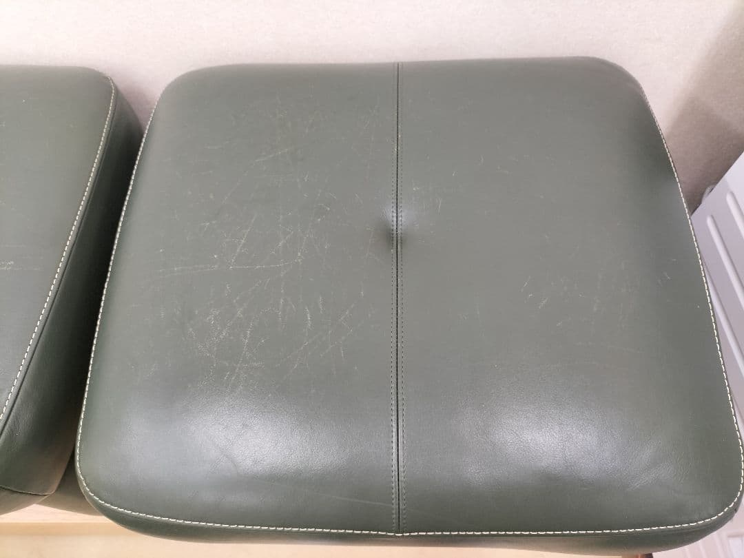 グリーンオットマン 2個セット KARIMOKU