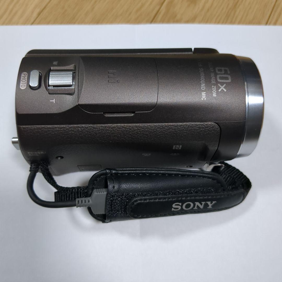 SONY HDR-CX680本体、別売りバッテリーパック、ビデオカメラケース