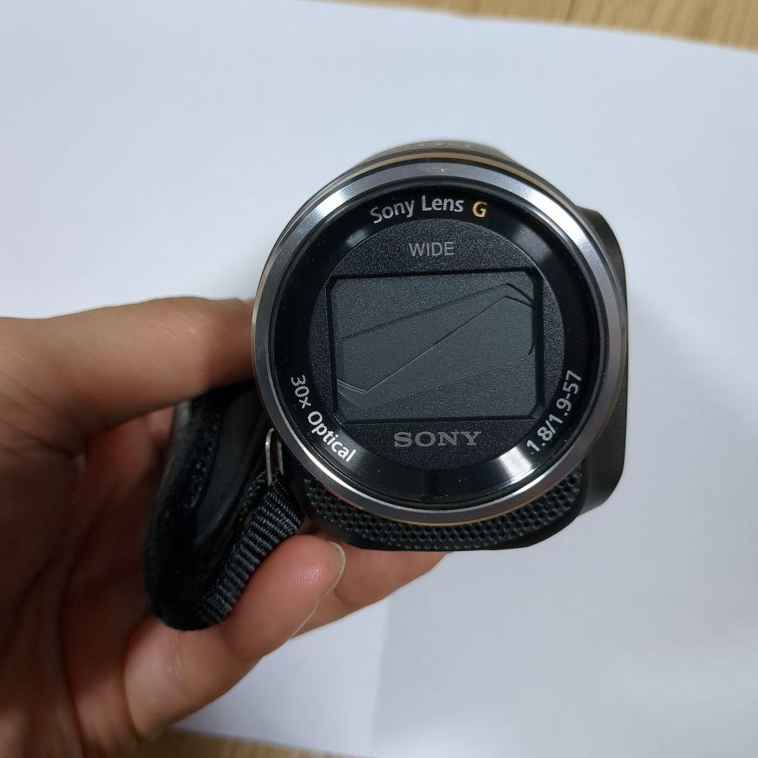 SONY HDR-CX680本体、別売りバッテリーパック、ビデオカメラケース