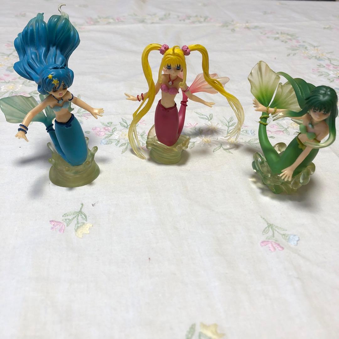 ぴちぴちピッチ　フィギュア　セット　マーメイド　なかよし　当時物
