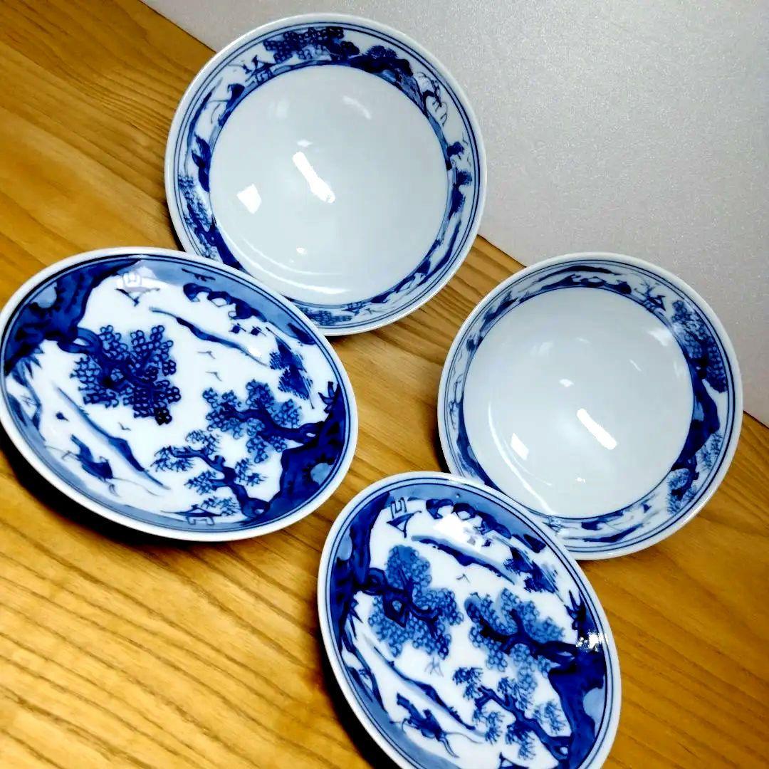 ☆ 平安瑞松 清水焼 山水飯碗