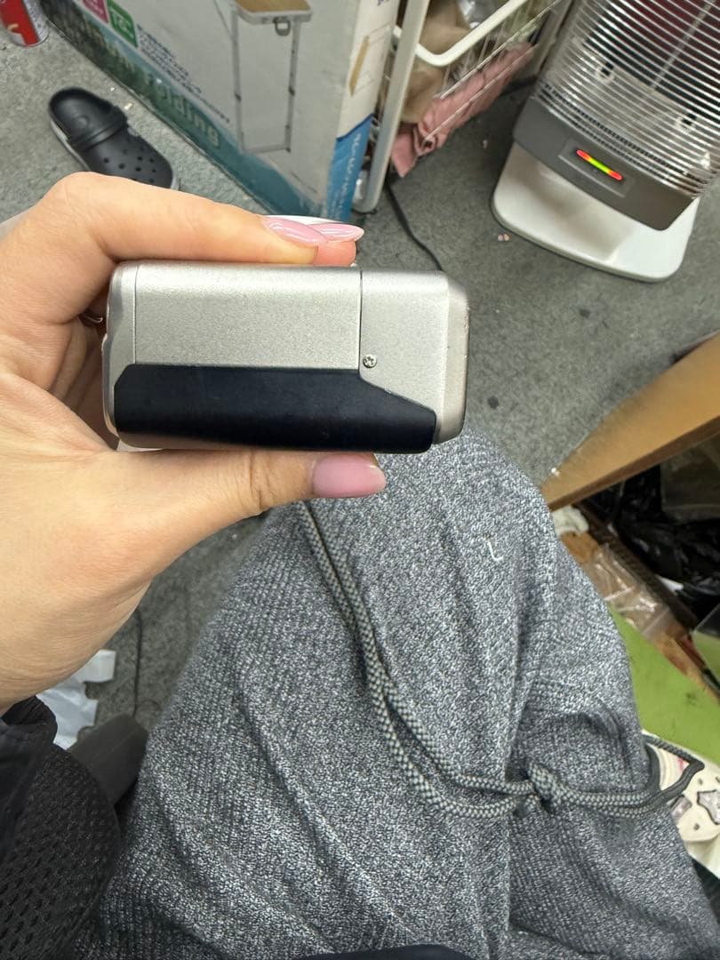 【ジャンク品】CONTAX コンパクトフィルムカメラ シルバー