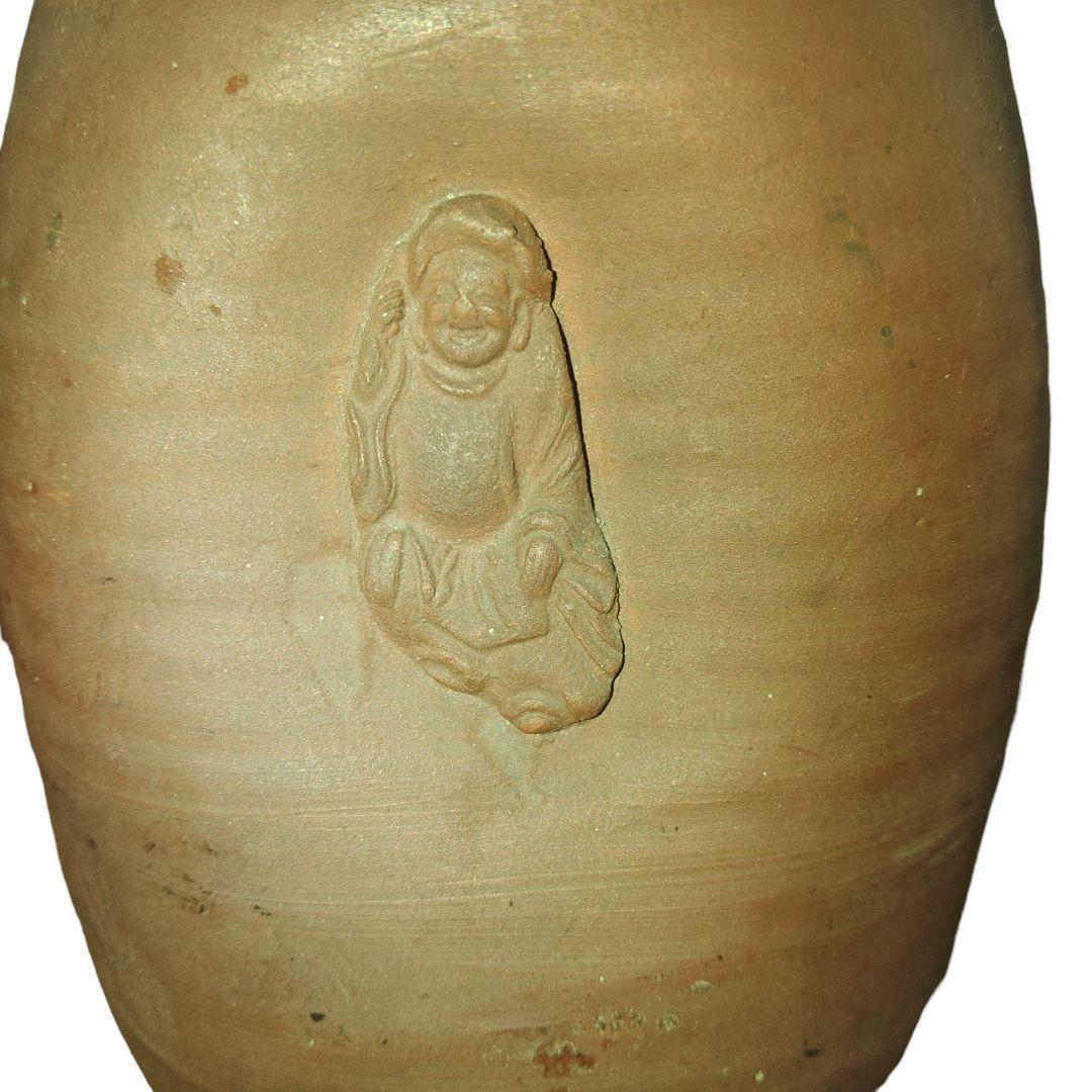 古備前焼　人形徳利　骨董品