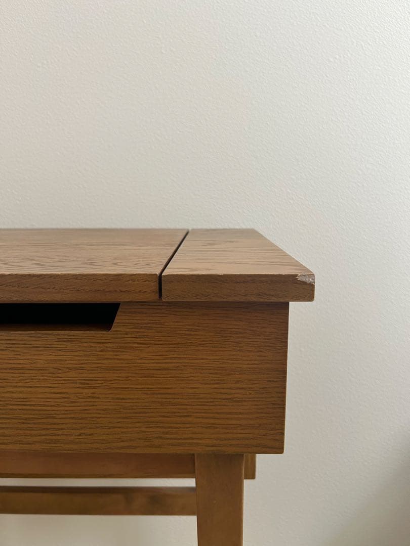 studio CLIP スタジオクリップ　ドレッサー　スツール　オーク材